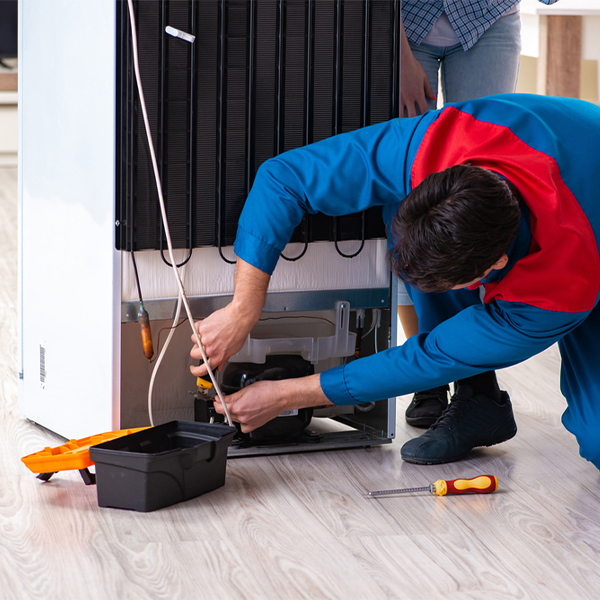 how much do you charge for refrigerator repair services in Menallen PA